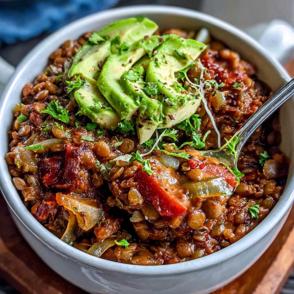 Lentil Chili Protein Bowl