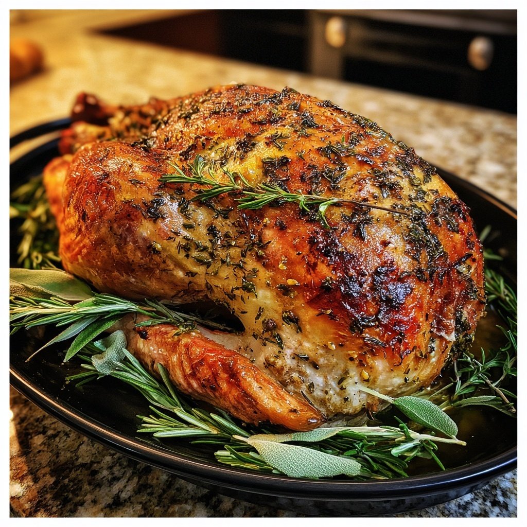 Festive Herb Roast Turkey