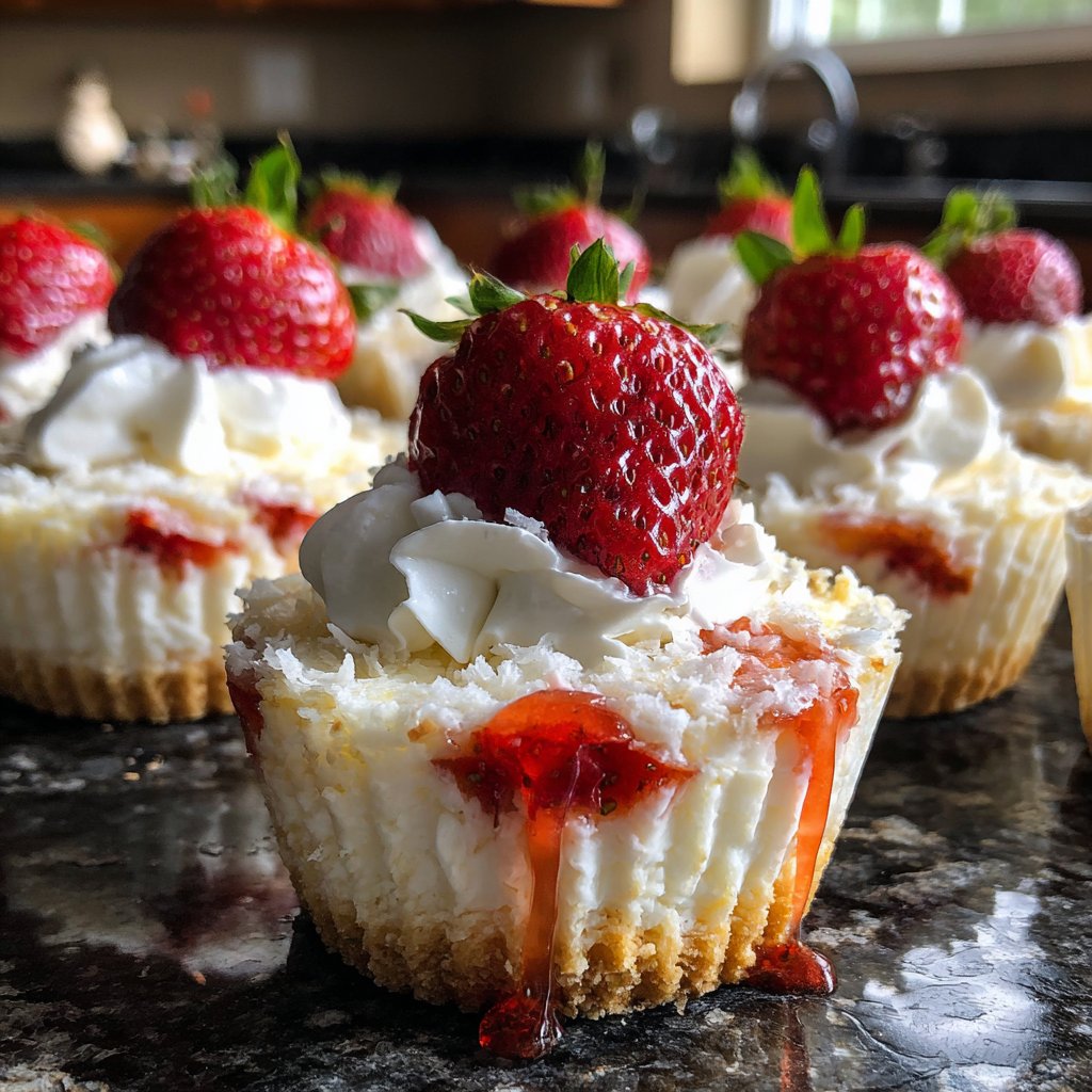 Strawberry Shortcake Cottage Cheese Cups