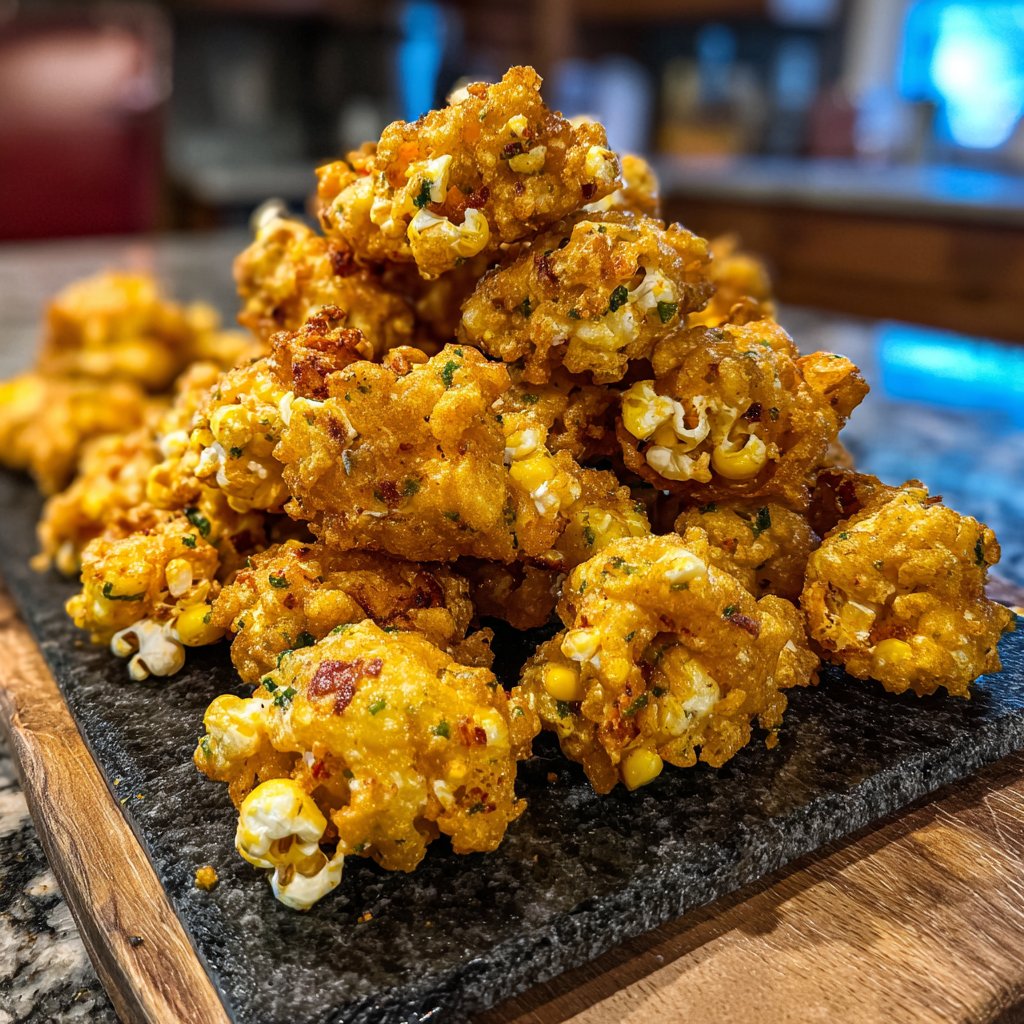 Popcorn Crawfish Fritters