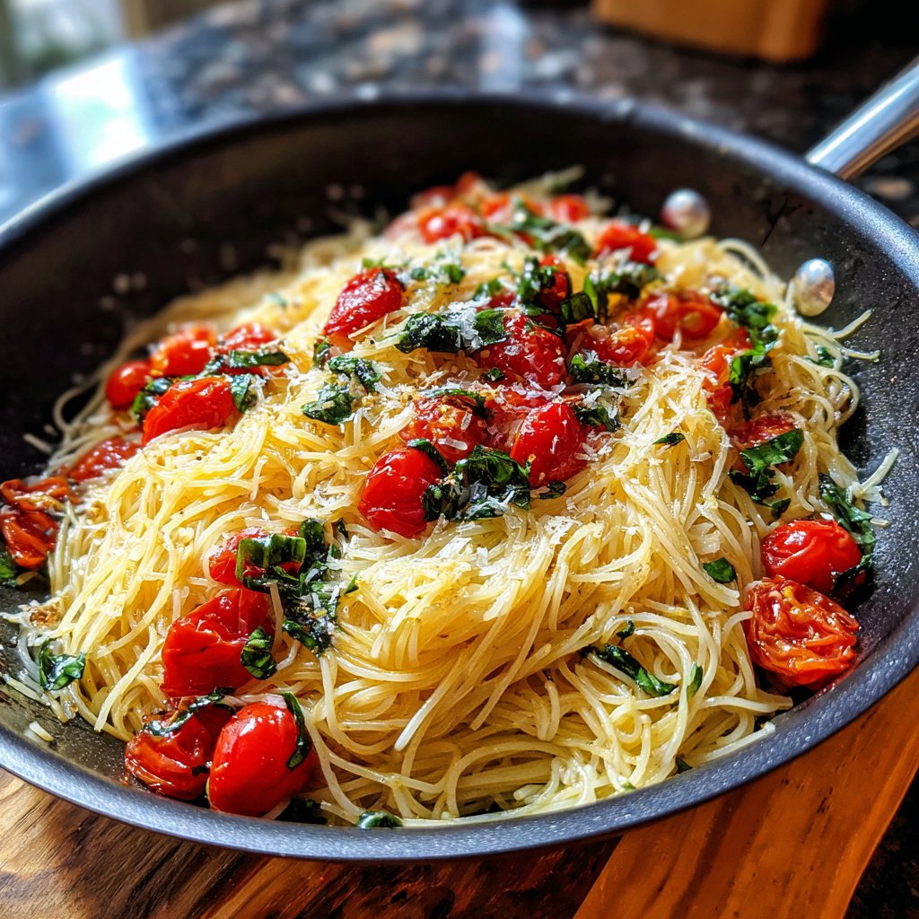 Tomato Basil Angel Hair